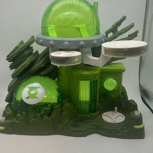 DC Super Friends Green Lantern PLANET Mattel PLAYSET‎ 2011-great condition